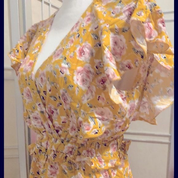 SOLD OUT SOLD OUT Floral dress 🌸 RAYON - Picture 9 of 11